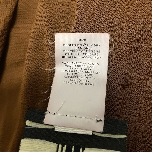 Jean Paul Gauthier Brown Midi Asymmetrical Skirt - Picture 5 of 7